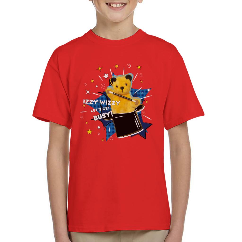 Sooty Top Hat Izzy Wizzy Let's Get Busy Kid's T-Shirt-ALL + EVERY