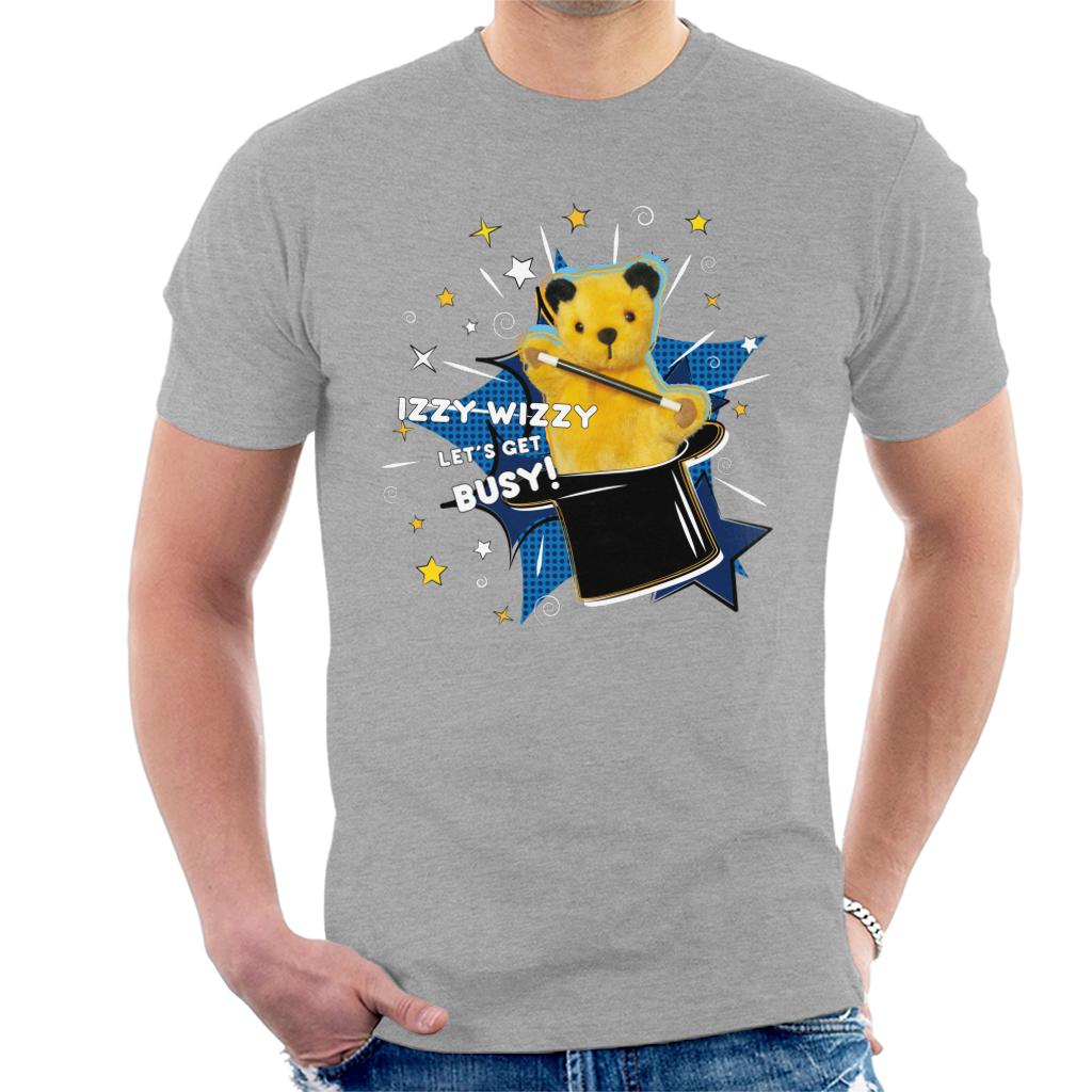 Sooty Top Hat Izzy Wizzy Let's Get Busy Men's T-Shirt-ALL + EVERY