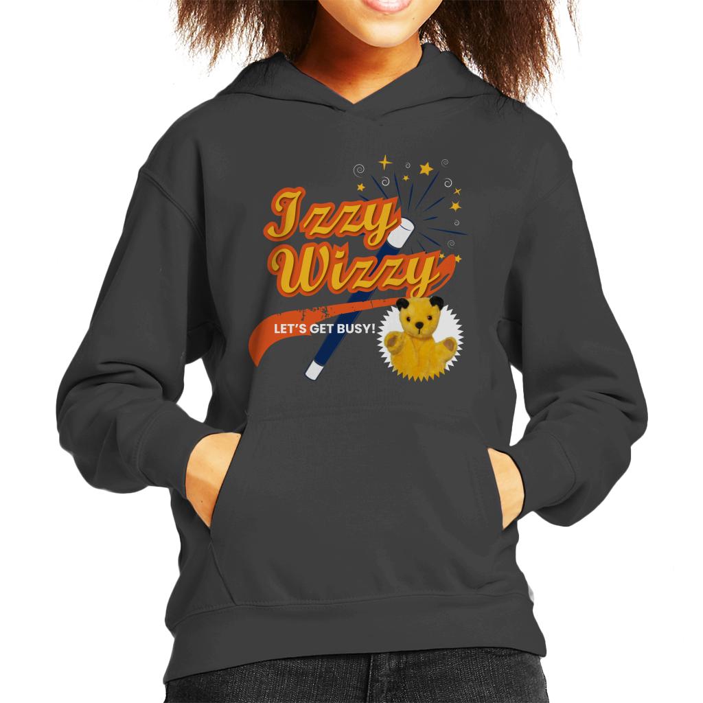 Sooty Magic Wand Izzy Wizzy Let's Get Busy Kid's Hooded Sweatshirt-ALL + EVERY