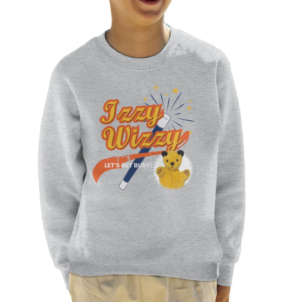 Sooty Magic Wand Izzy Wizzy Let's Get Busy Kid's Sweatshirt-ALL + EVERY
