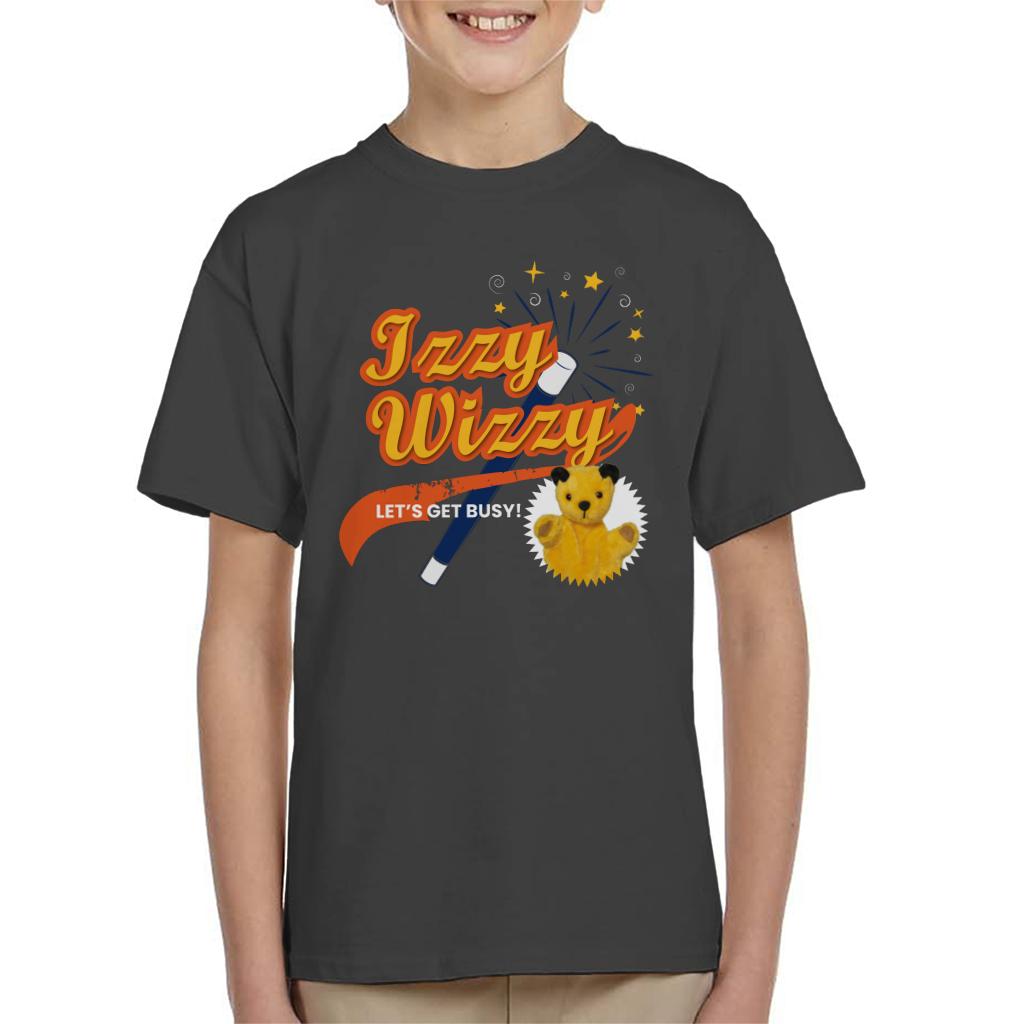 Sooty Magic Wand Izzy Wizzy Let's Get Busy Kid's T-Shirt-ALL + EVERY