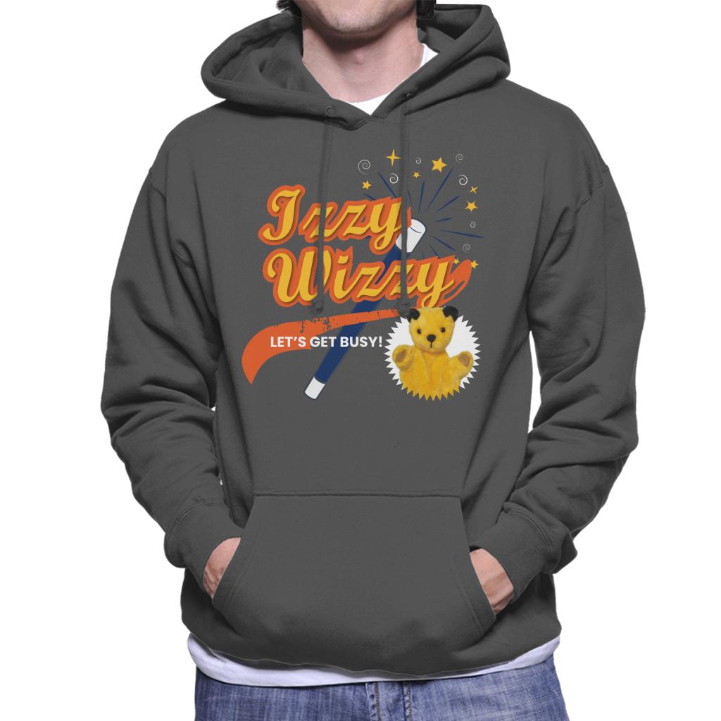 Sooty Magic Wand Izzy Wizzy Let's Get Busy Men's Hooded Sweatshirt-ALL + EVERY