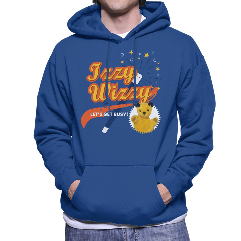 Sooty Magic Wand Izzy Wizzy Let's Get Busy Men's Hooded Sweatshirt-ALL + EVERY