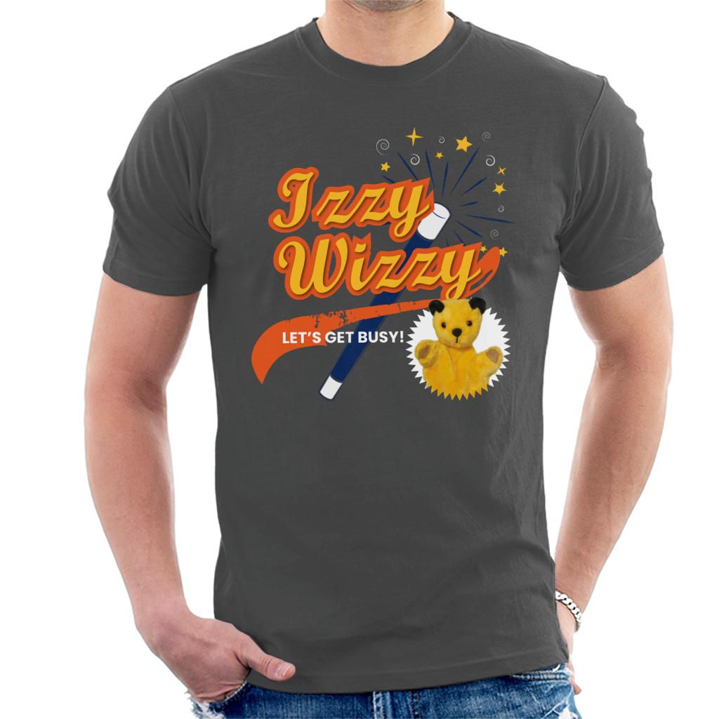 Sooty Magic Wand Izzy Wizzy Let's Get Busy Men's T-Shirt-ALL + EVERY