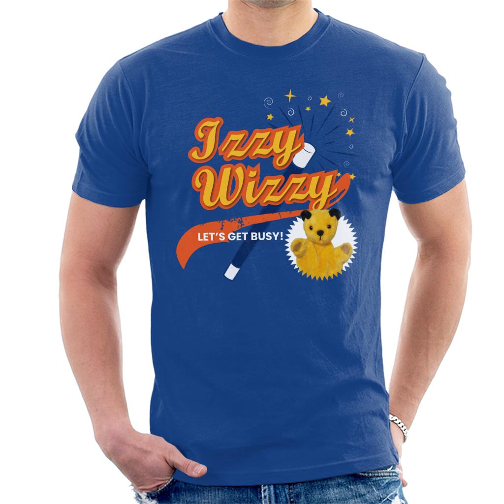 Sooty Magic Wand Izzy Wizzy Let's Get Busy Men's T-Shirt-ALL + EVERY