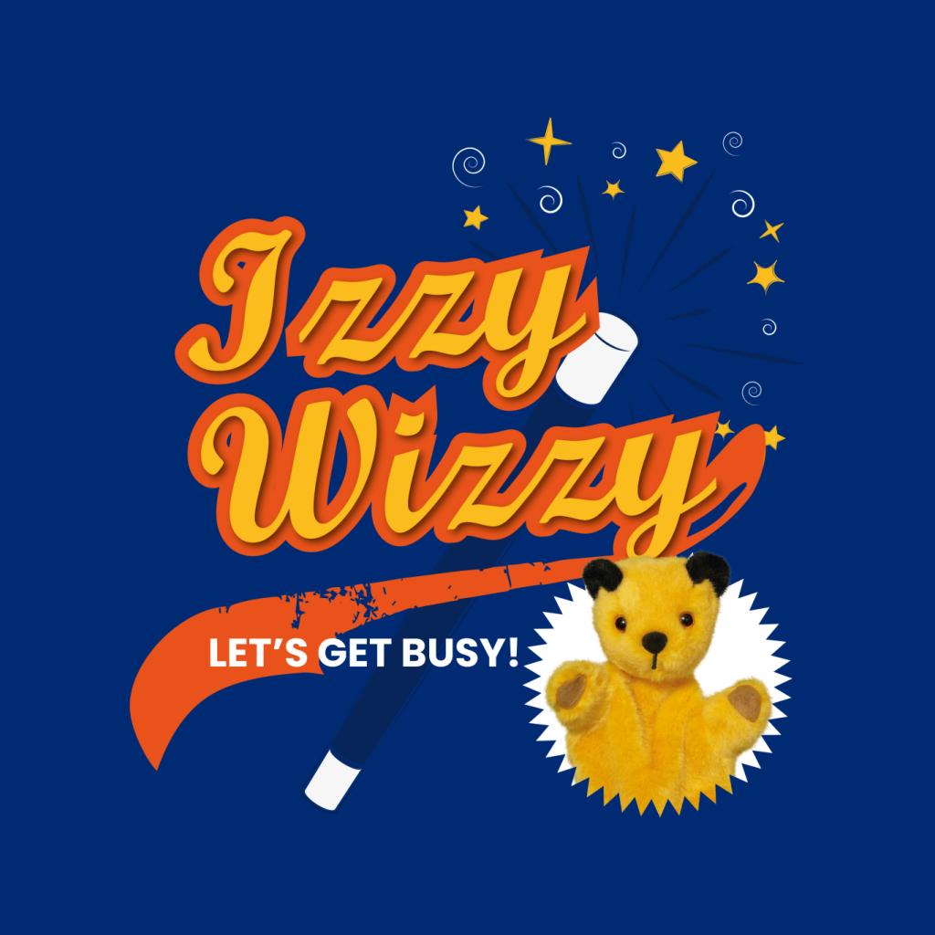 Sooty Magic Wand Izzy Wizzy Let's Get Busy Men's Sweatshirt-ALL + EVERY