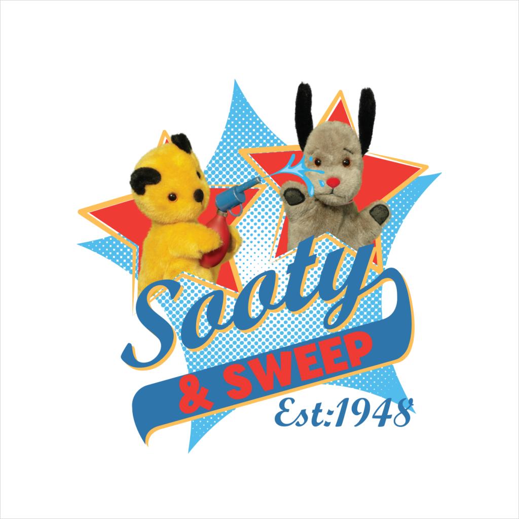 Sooty & Sweep Retro Water Sprayer Kid's T-Shirt-ALL + EVERY