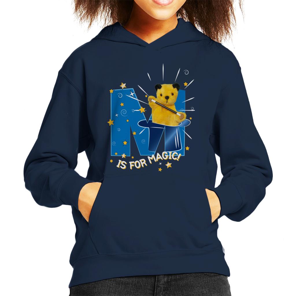 Sooty Top Hat M Is For Magic Kid's Hooded Sweatshirt-ALL + EVERY