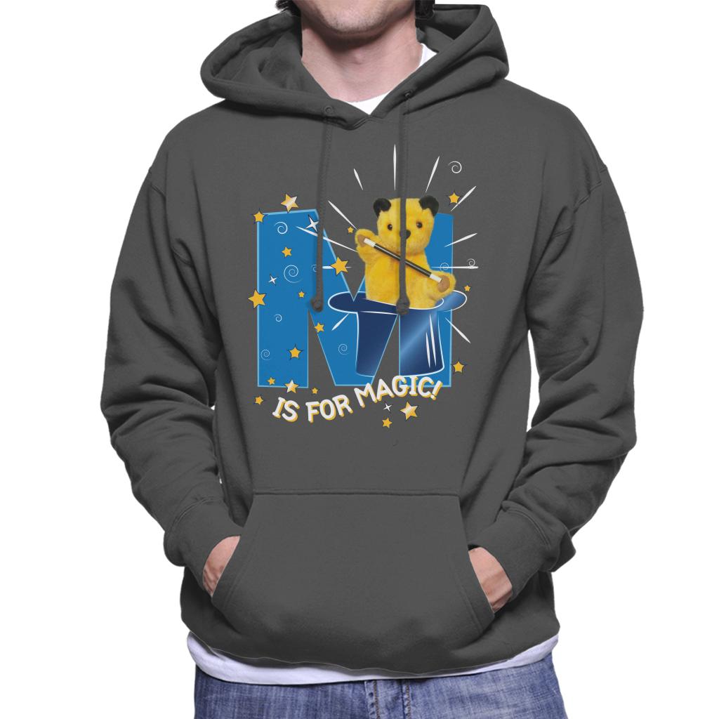 Sooty Top Hat M Is For Magic Men's Hooded Sweatshirt-ALL + EVERY