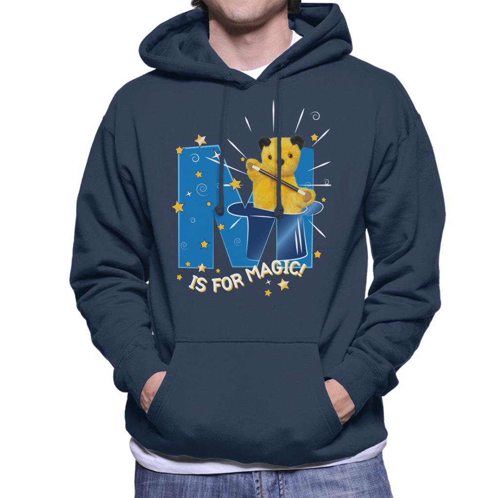 Sooty Top Hat M Is For Magic Men's Hooded Sweatshirt-ALL + EVERY