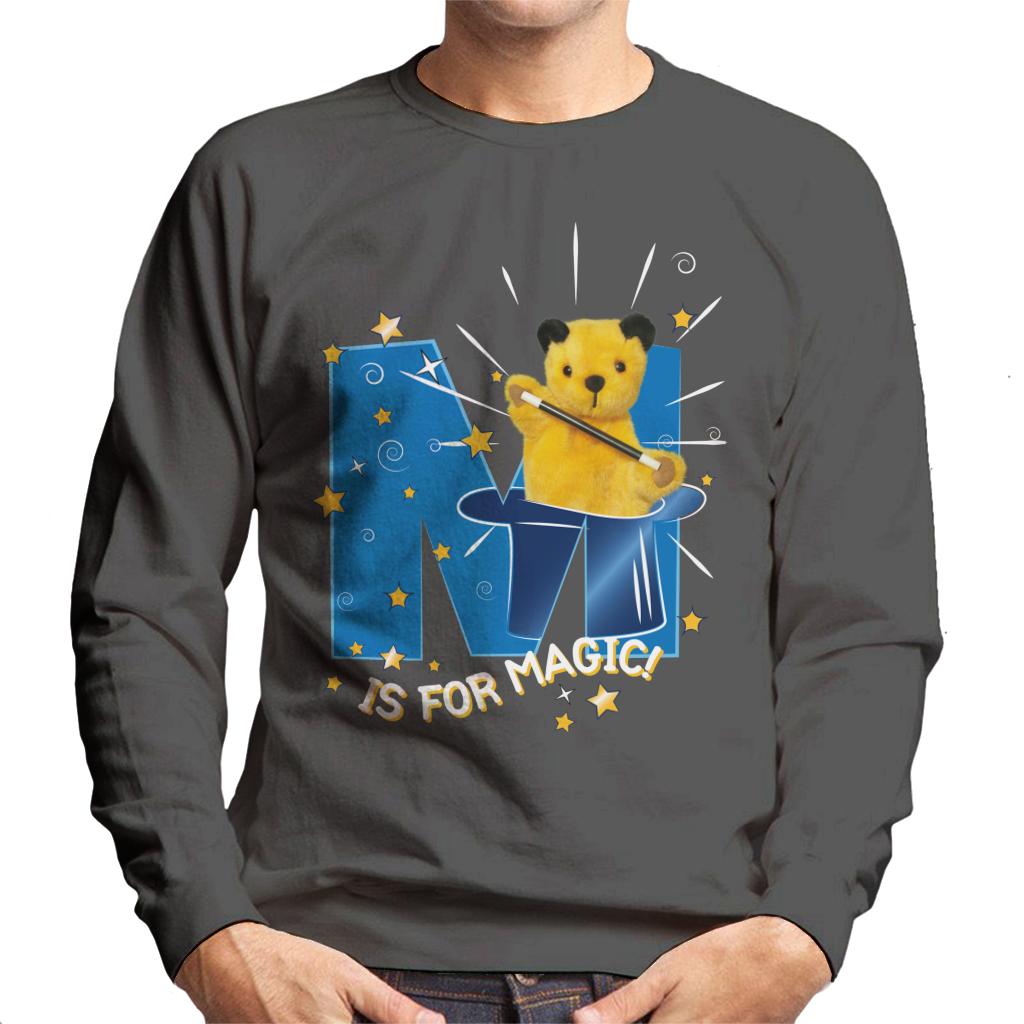 Sooty Top Hat M Is For Magic Men's Sweatshirt-ALL + EVERY