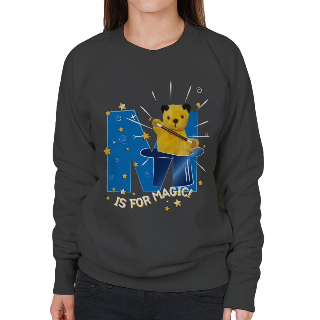 Sooty Top Hat M Is For Magic Women's Sweatshirt-ALL + EVERY