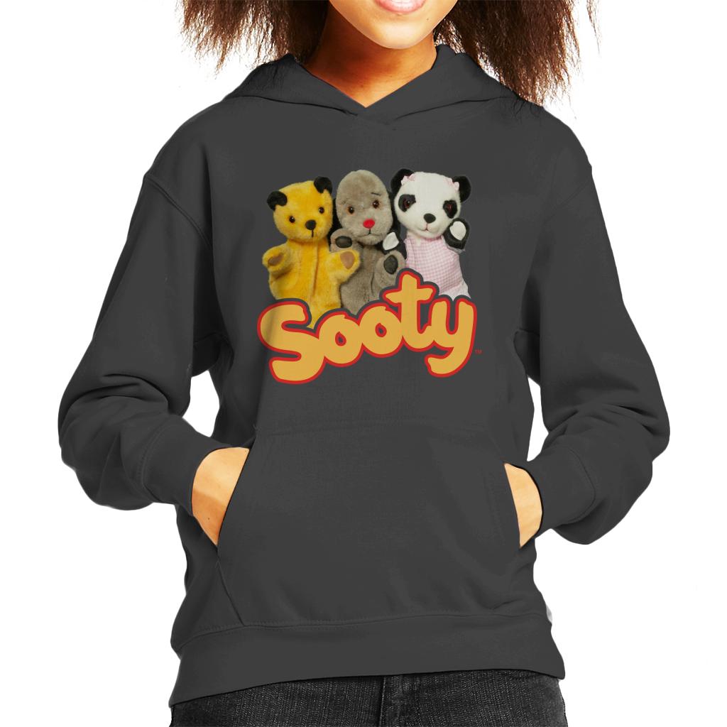 Sooty Sweep & Soo Kid's Hooded Sweatshirt-ALL + EVERY