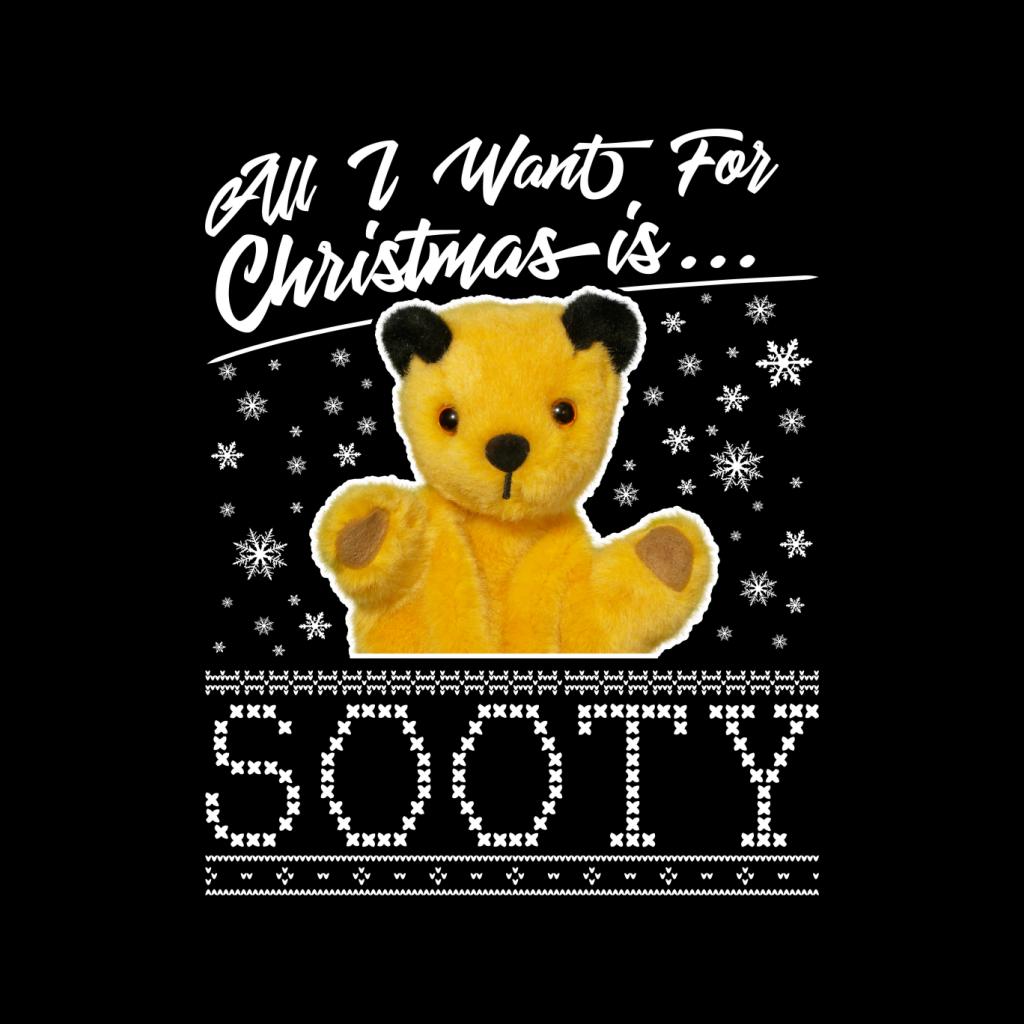 Sooty Christmas All I Want For Christmas Is Sooty Men's Sweatshirt-ALL + EVERY