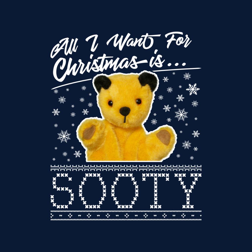 Sooty Christmas All I Want For Christmas Is Sooty Women's T-Shirt-ALL + EVERY