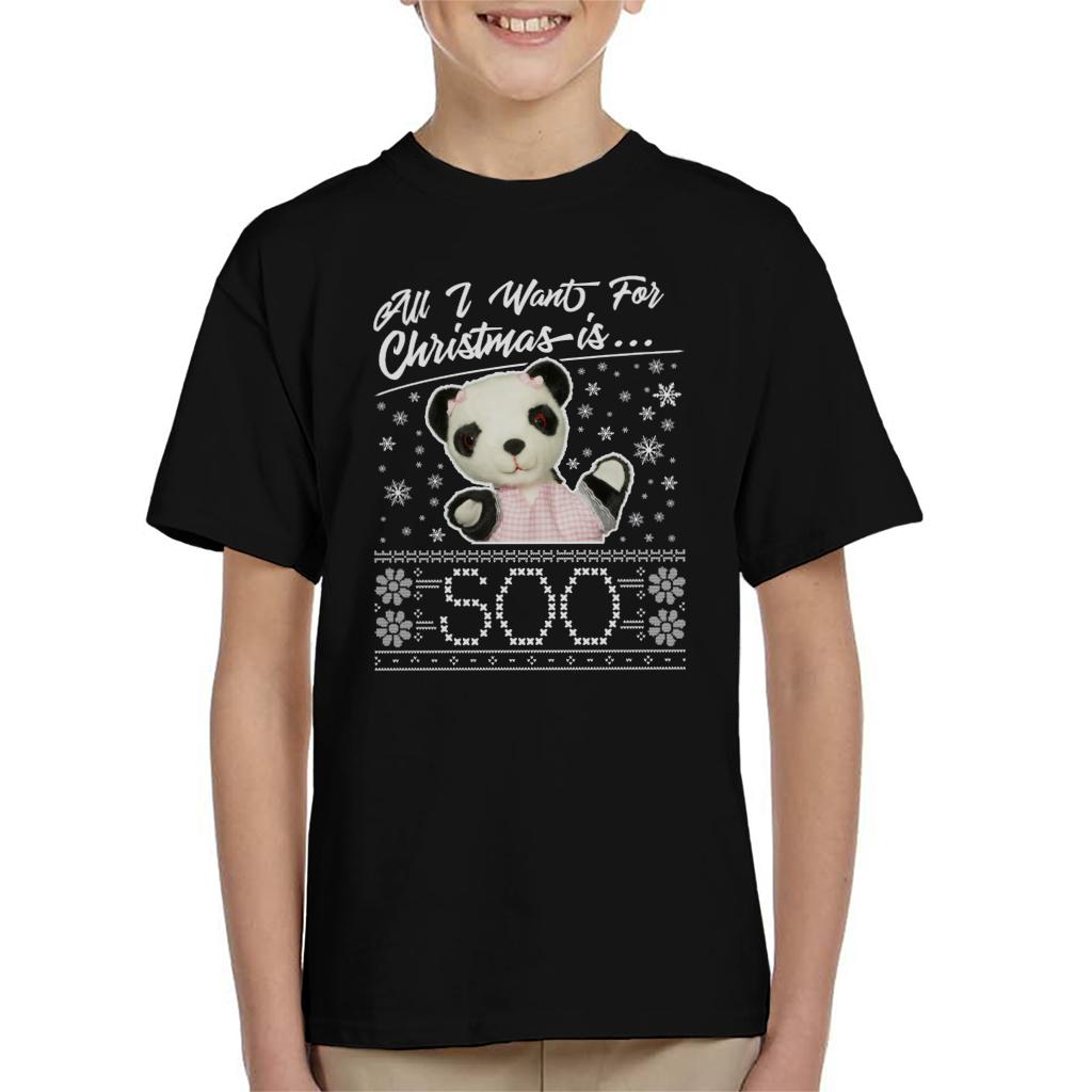 Sooty Christmas All I Want For Christmas Is Soo Kids T-Shirt-ALL + EVERY