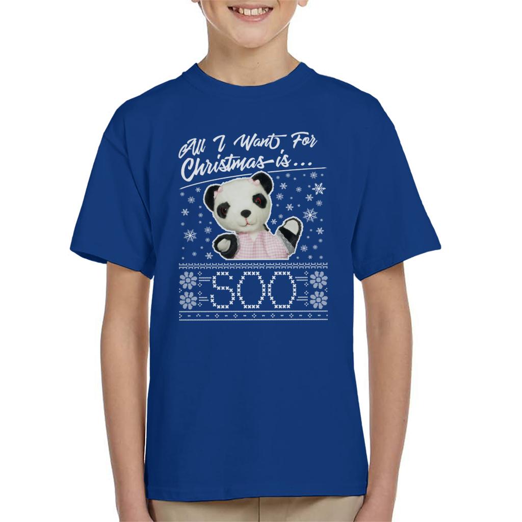 Sooty Christmas All I Want For Christmas Is Soo Kids T-Shirt-ALL + EVERY