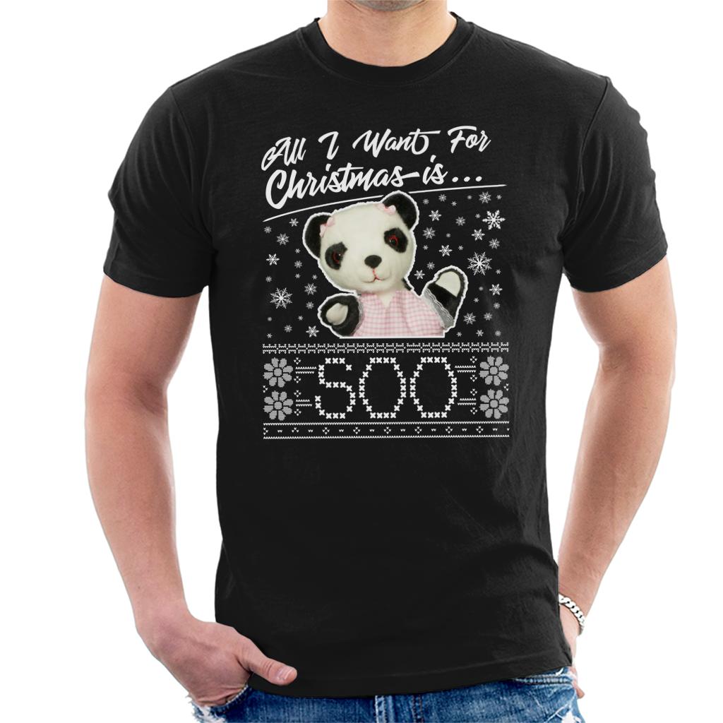 Sooty Christmas All I Want For Christmas Is Soo Men's T-Shirt-ALL + EVERY