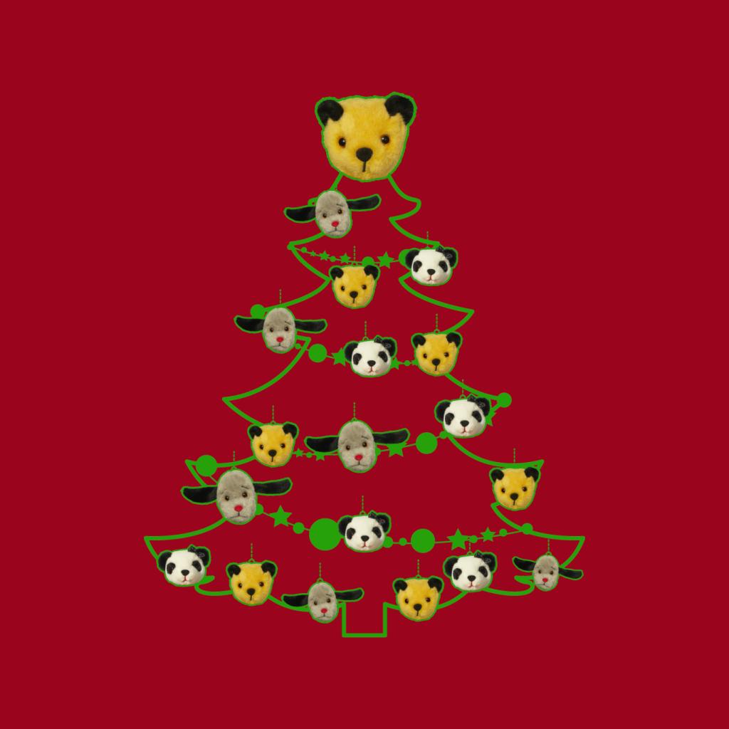 Sooty Christmas Tree Green Silhouette Women's T-Shirt-ALL + EVERY