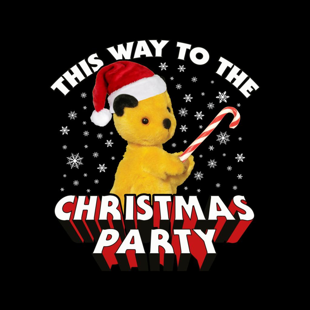 Sooty Christmas This Way To The Christmas Party Men's T-Shirt-ALL + EVERY