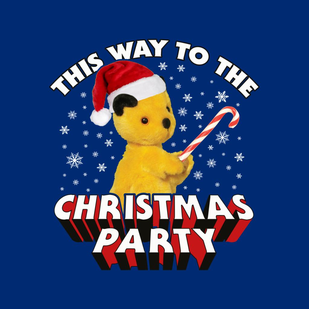 Sooty Christmas This Way To The Christmas Party Kids T-Shirt-ALL + EVERY