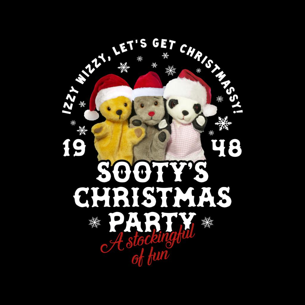 Sooty Christmas A Stockingful Of Fun Kids Hooded Sweatshirt-ALL + EVERY