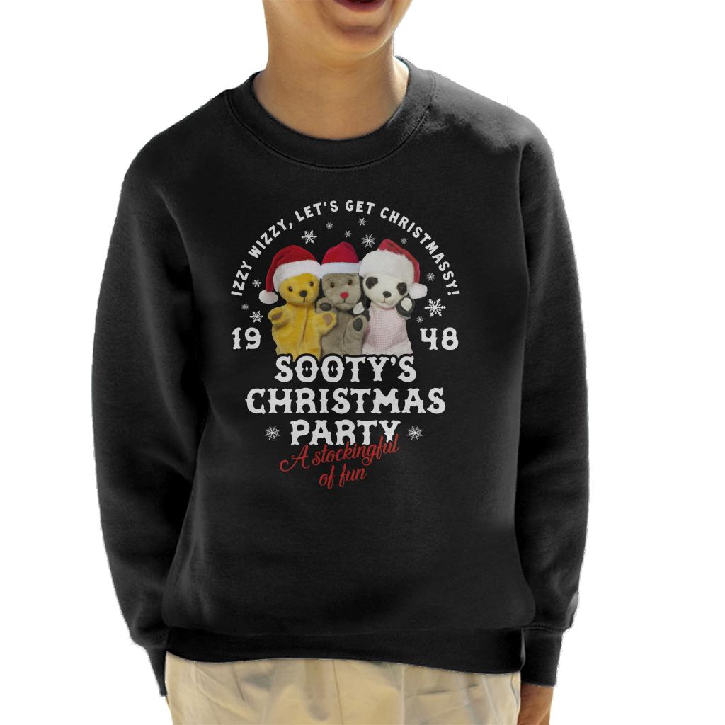 Sooty Christmas A Stockingful Of Fun Kids Sweatshirt-ALL + EVERY