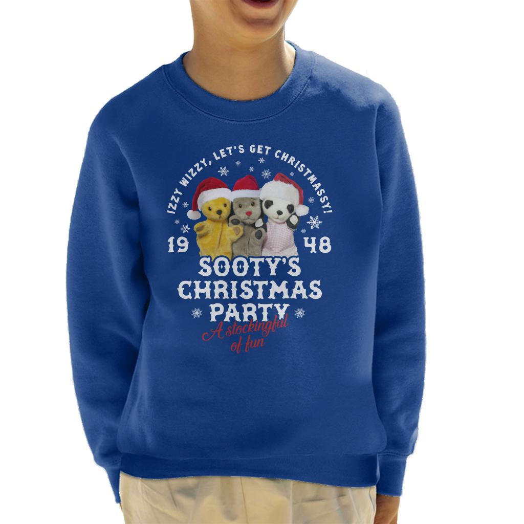 Sooty Christmas A Stockingful Of Fun Kids Sweatshirt-ALL + EVERY