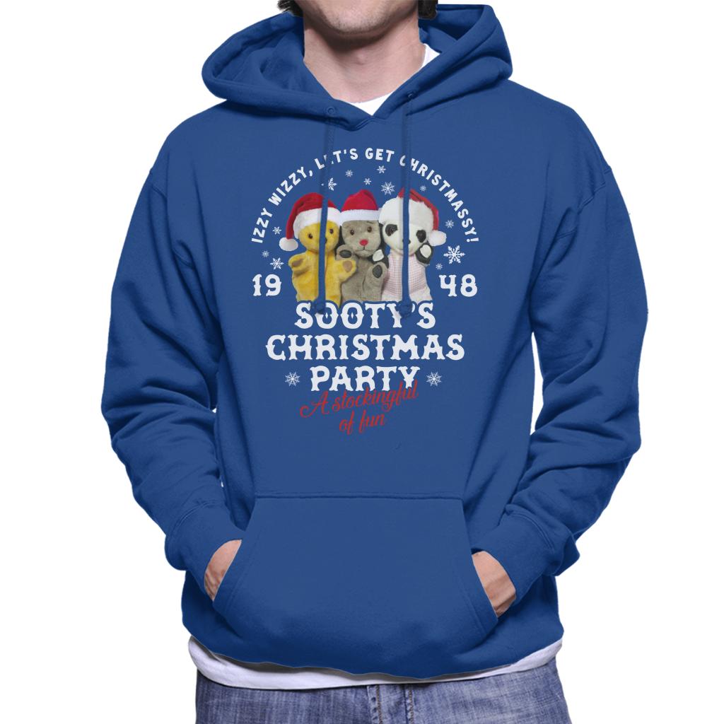 Sooty Christmas A Stockingful Of Fun Men's Hooded Sweatshirt-ALL + EVERY