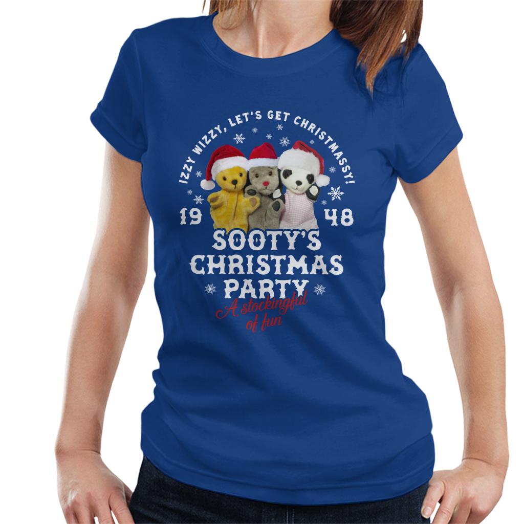 Sooty Christmas A Stockingful Of Fun Women's T-Shirt-ALL + EVERY