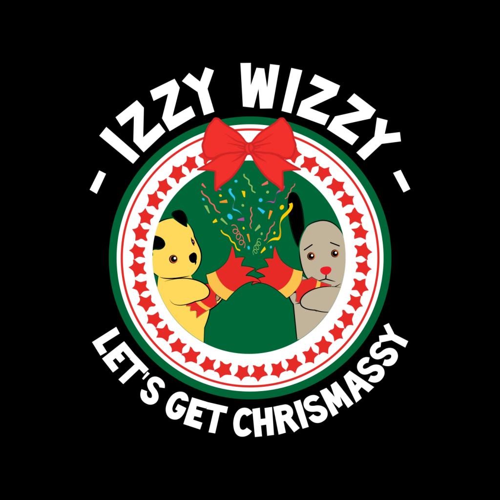 Sooty Christmas Izzy Wizzy Lets Get Chrismassy Men's Sweatshirt-ALL + EVERY