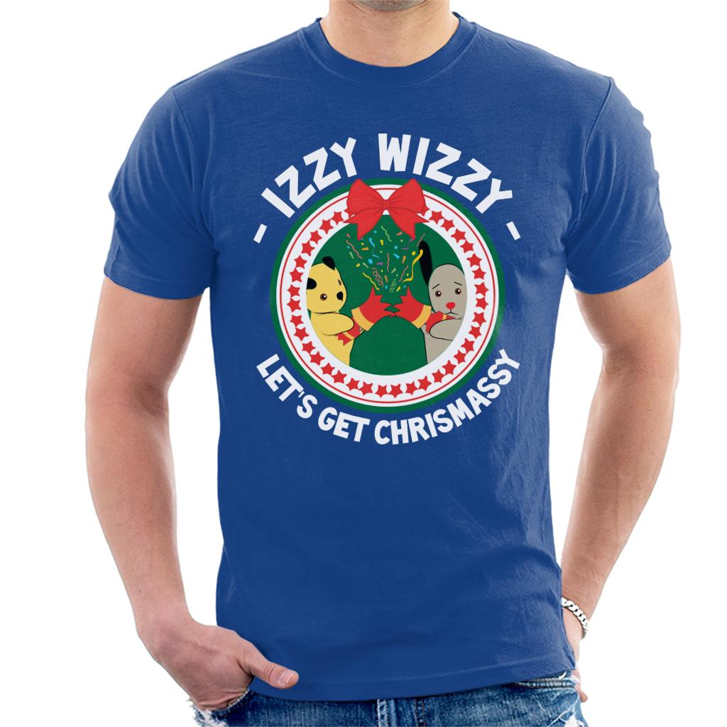 Sooty Christmas Izzy Wizzy Lets Get Chrismassy Men's T-Shirt-ALL + EVERY