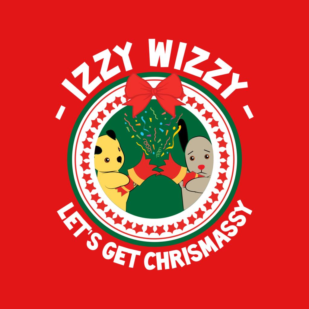 Sooty Christmas Izzy Wizzy Lets Get Chrismassy Men's Sweatshirt-ALL + EVERY