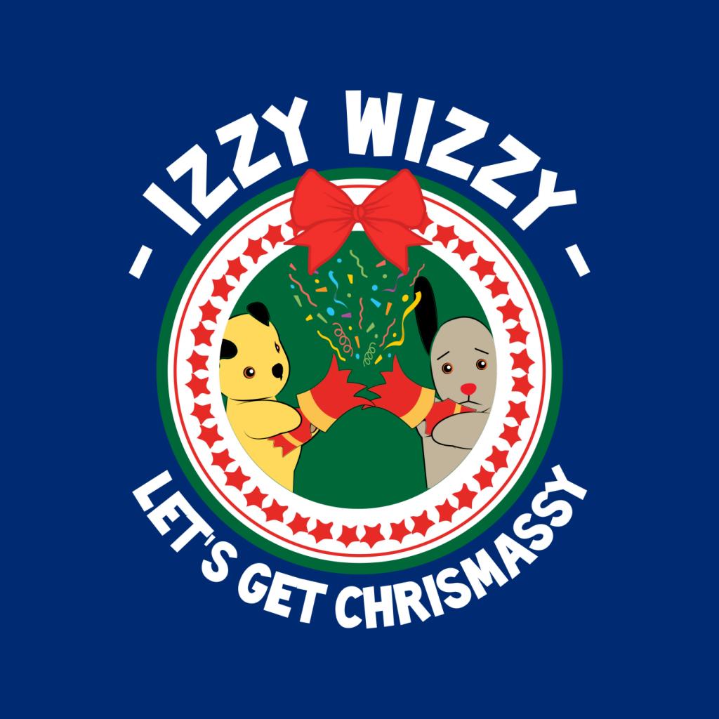 Sooty Christmas Izzy Wizzy Lets Get Chrismassy Men's Sweatshirt-ALL + EVERY
