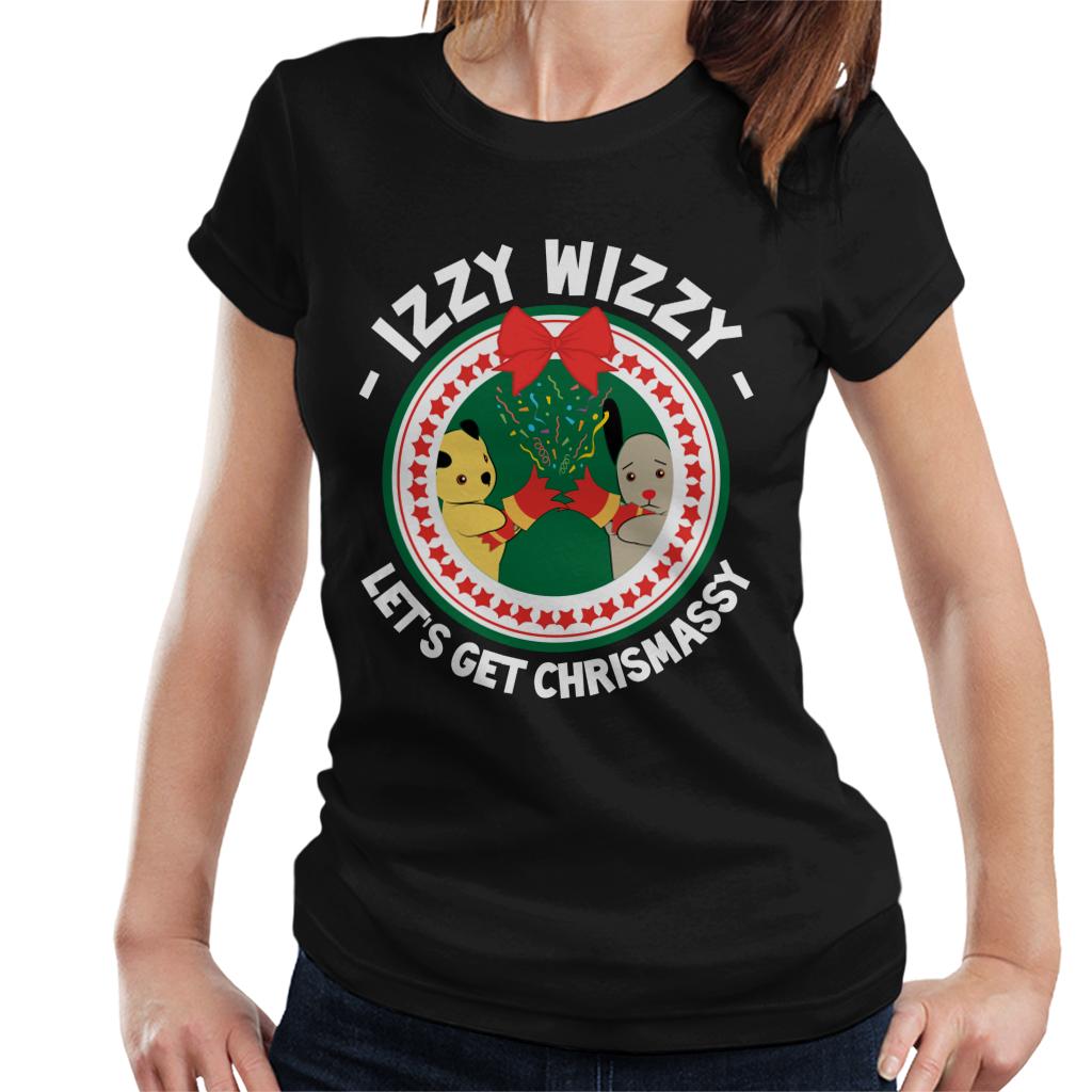 Sooty Christmas Izzy Wizzy Lets Get Chrismassy Women's T-Shirt-ALL + EVERY