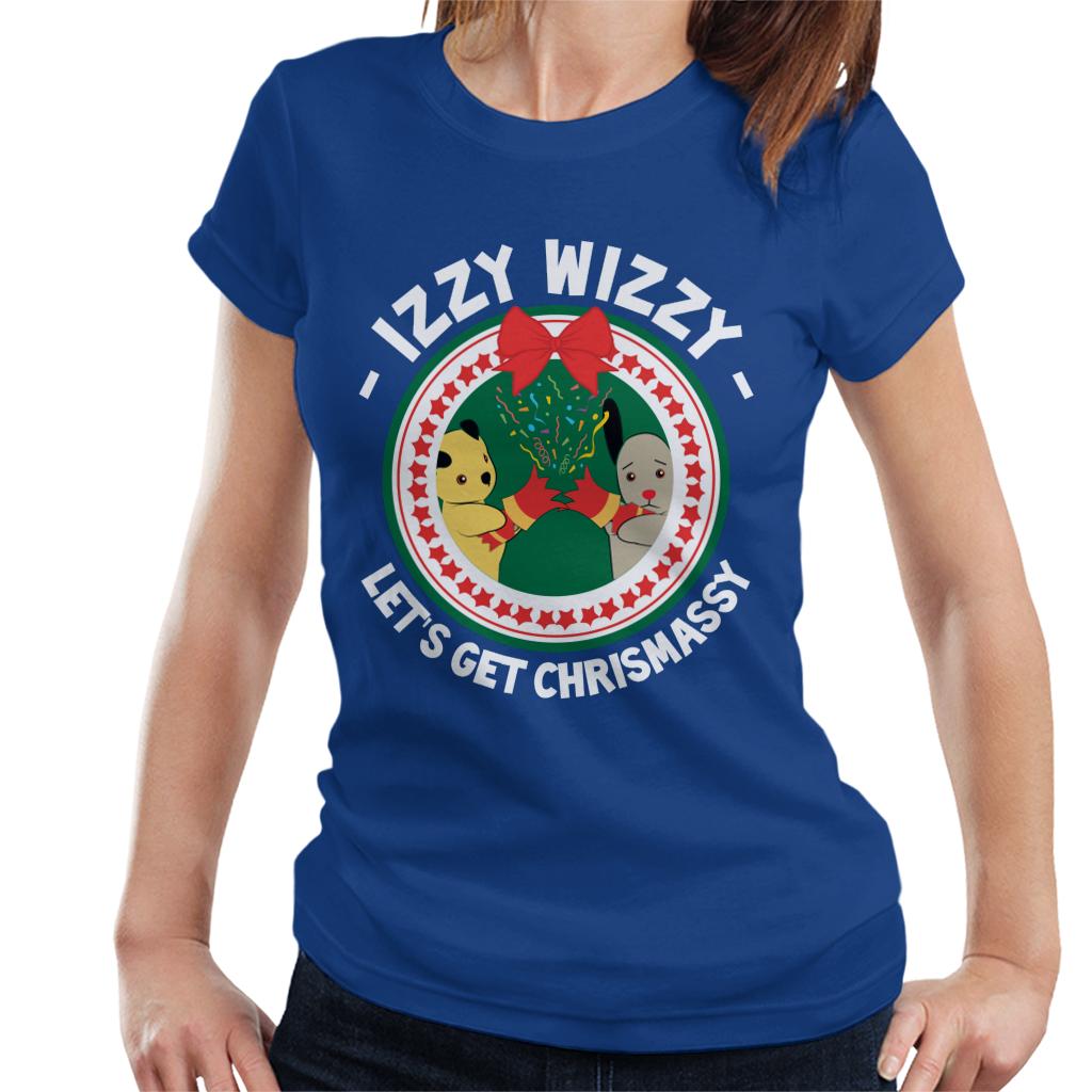 Sooty Christmas Izzy Wizzy Lets Get Chrismassy Women's T-Shirt-ALL + EVERY