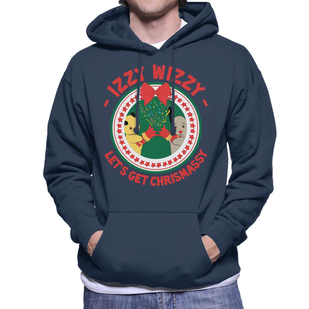 Sooty Christmas Lets Get Chrismassy Men's Hooded Sweatshirt-ALL + EVERY