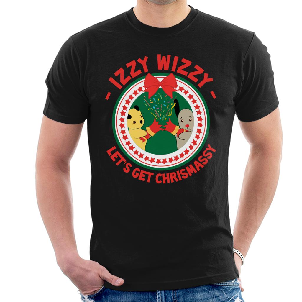 Sooty Christmas Lets Get Chrismassy Men's T-Shirt-ALL + EVERY