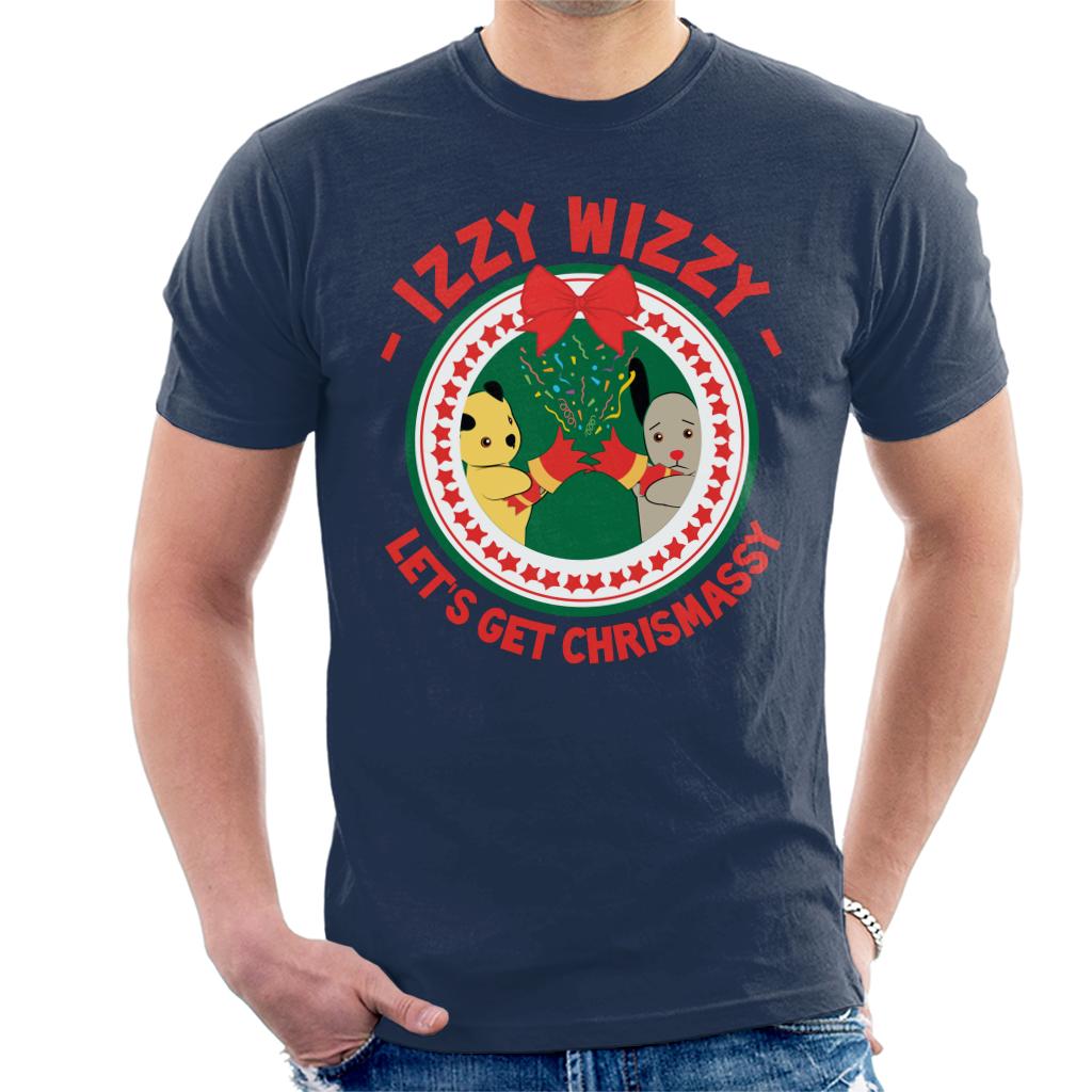 Sooty Christmas Lets Get Chrismassy Men's T-Shirt-ALL + EVERY