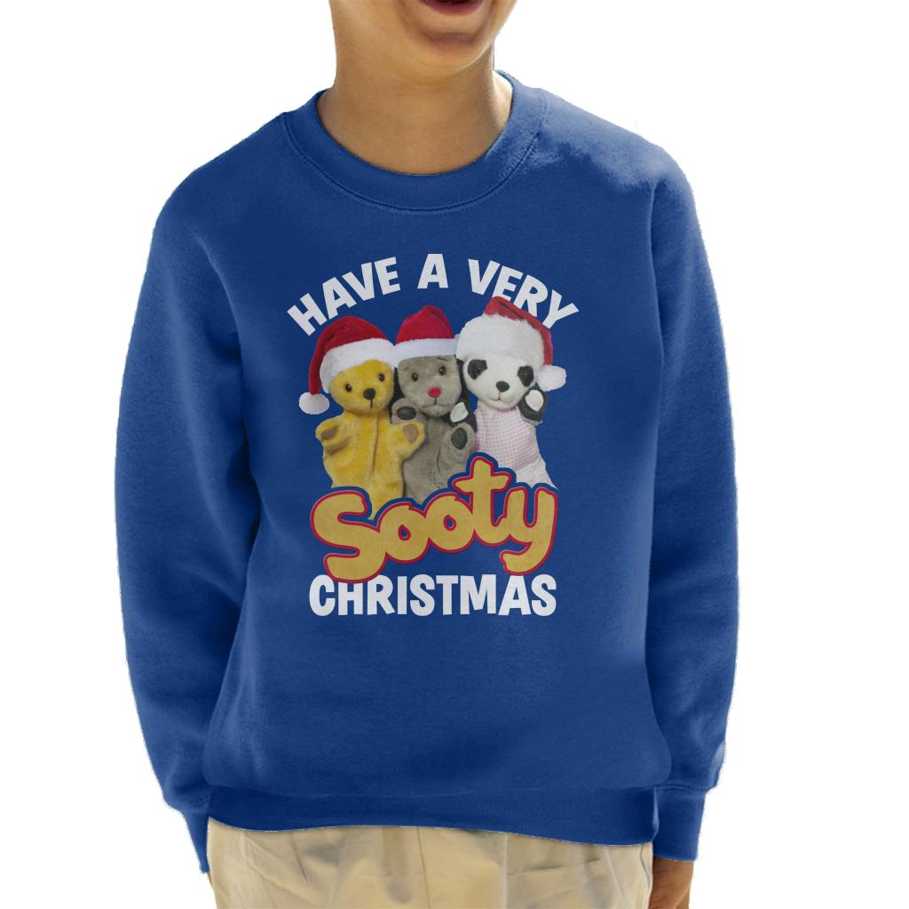 Sooty Christmas Have A Very Sooty Christmas Kids Sweatshirt-ALL + EVERY