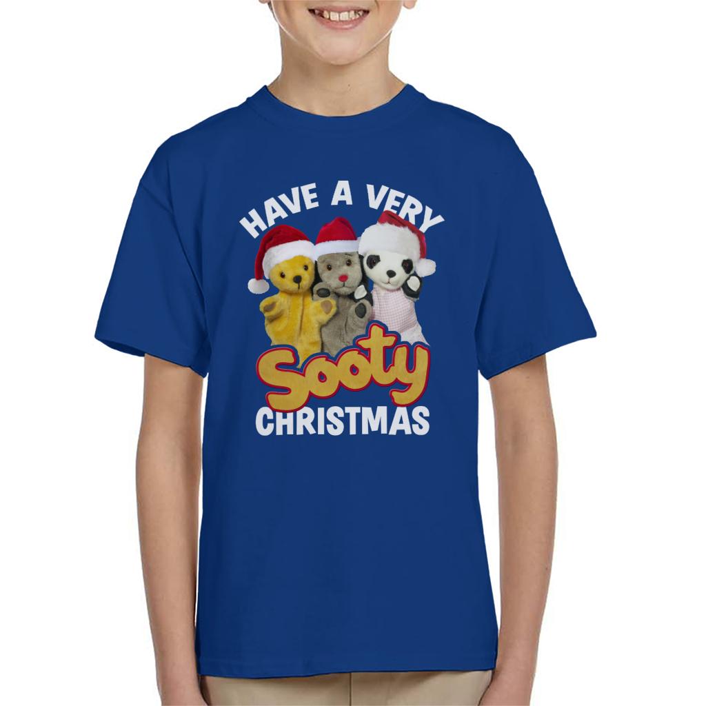 Sooty Christmas Have A Very Sooty Christmas Kids T-Shirt-ALL + EVERY