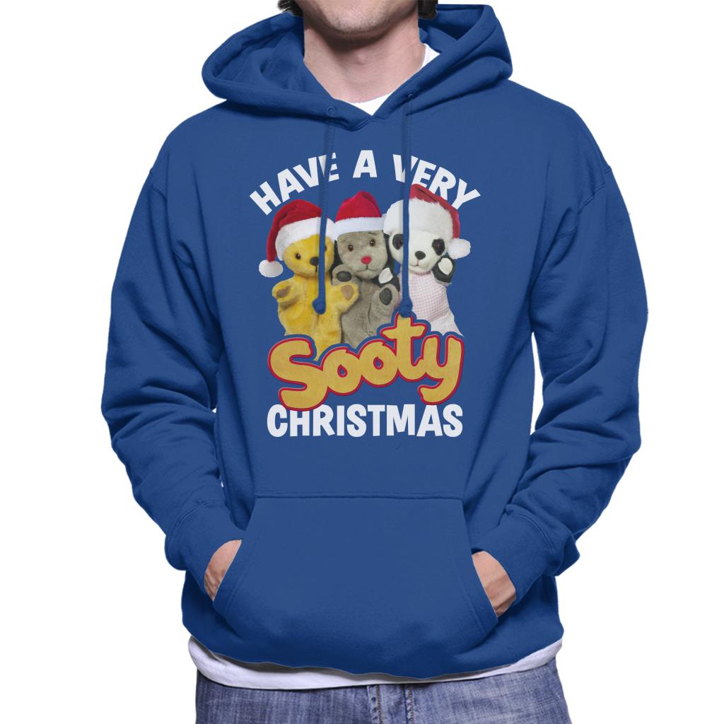 Sooty Christmas Have A Very Sooty Christmas Men's Hooded Sweatshirt-ALL + EVERY