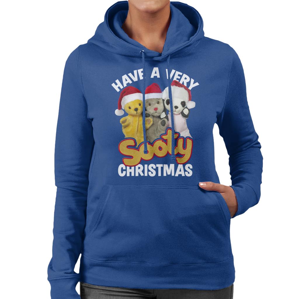 Sooty Christmas Have A Very Sooty Christmas Women's Hooded Sweatshirt-ALL + EVERY