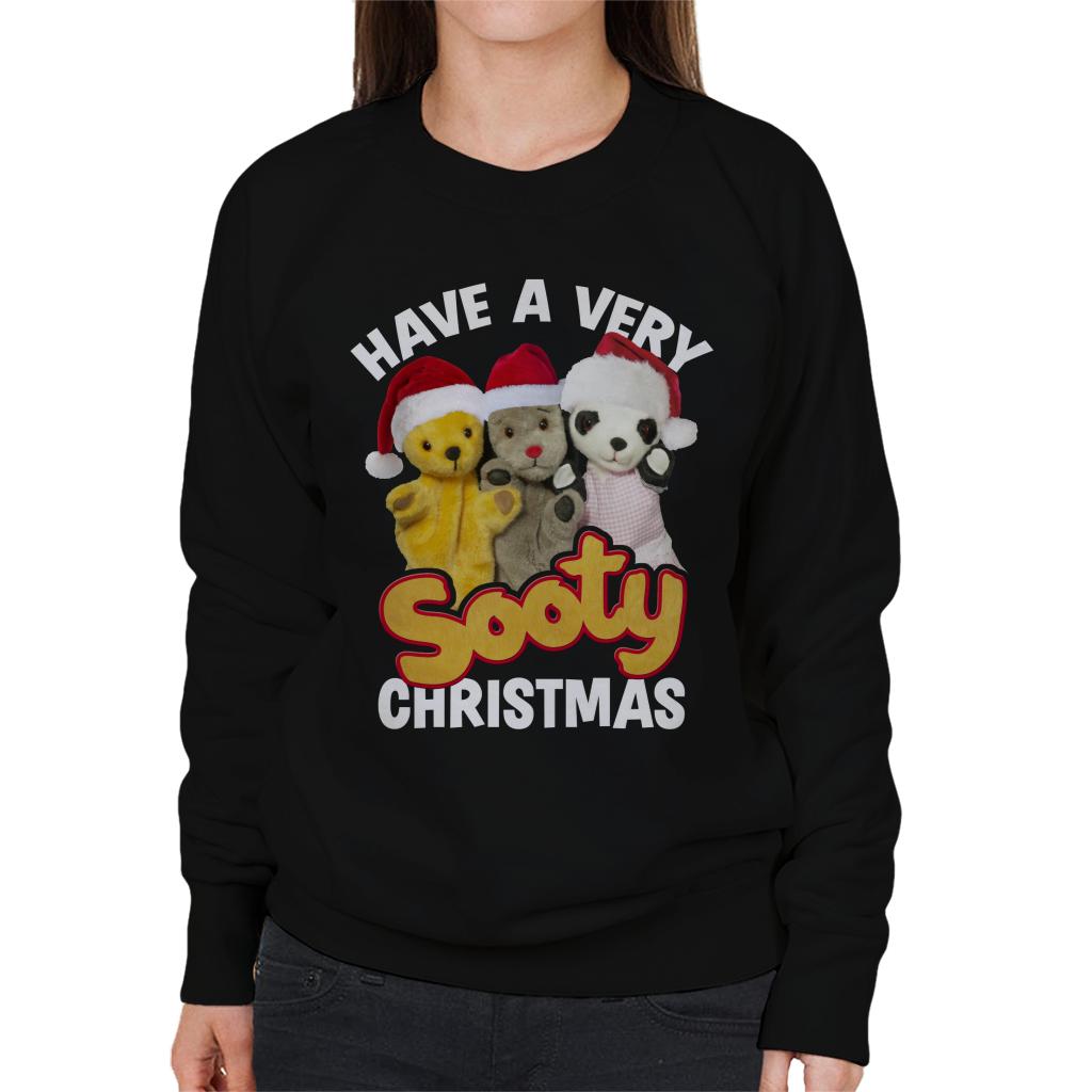 Sooty Christmas Have A Very Sooty Christmas Women's Sweatshirt-ALL + EVERY