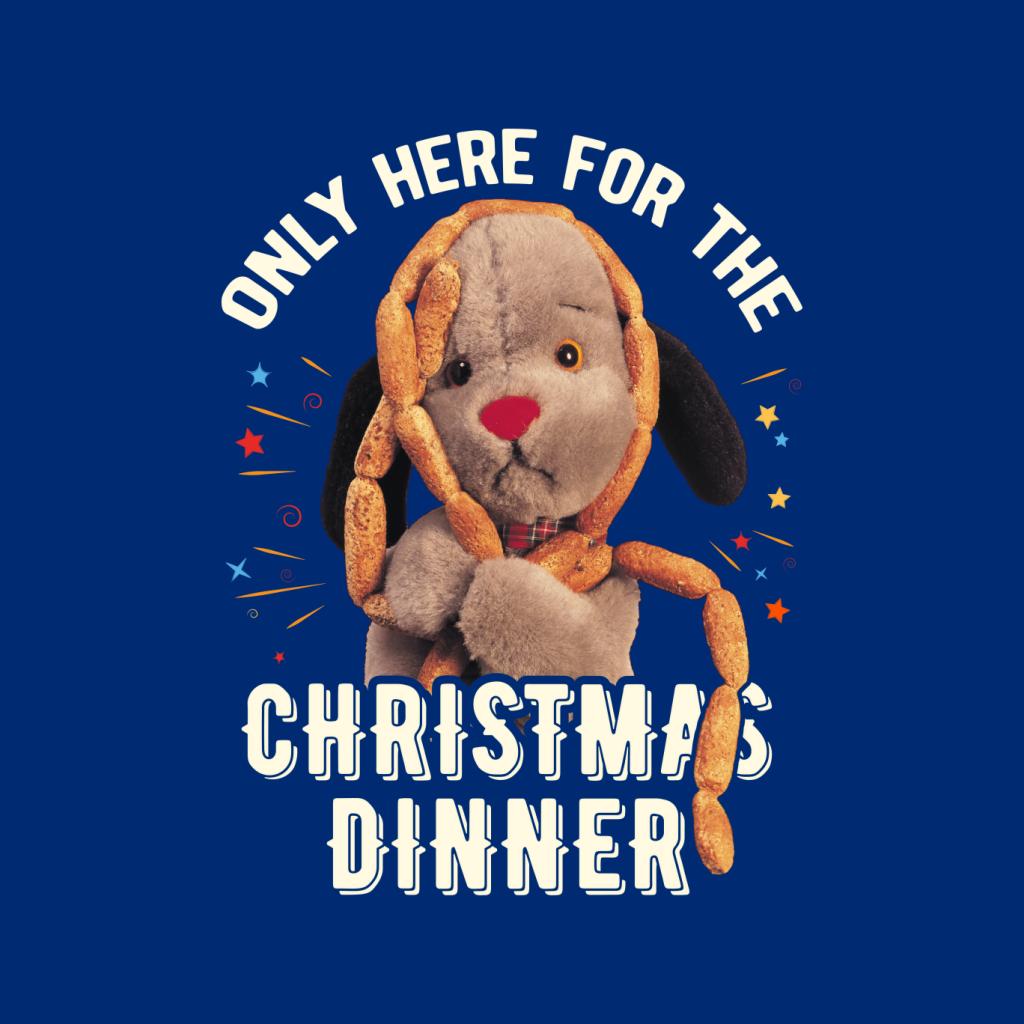 Sooty Christmas Sweep Only Here For The Christmas Dinner Men's Hooded Sweatshirt-ALL + EVERY