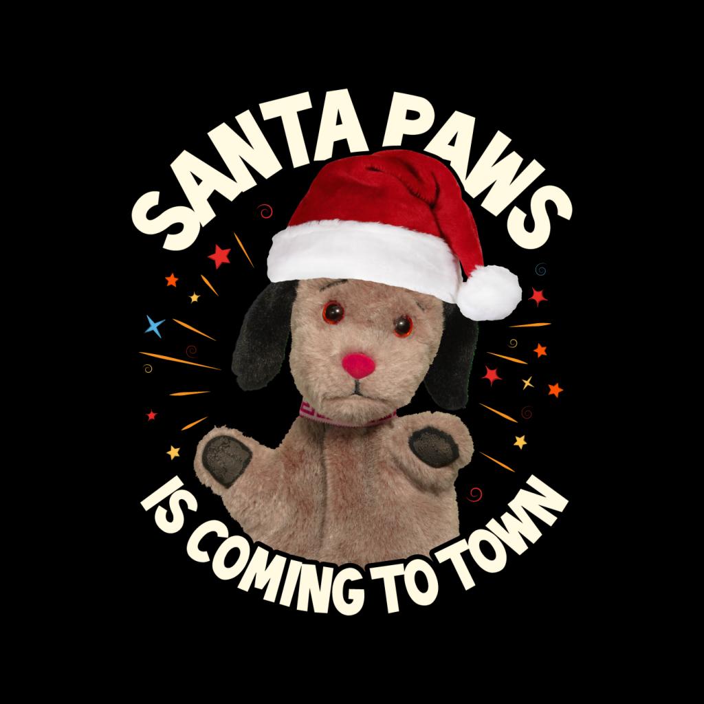 Sooty Christmas Sweep Santa Paws Is Coming To Town Men's Hooded Sweatshirt-ALL + EVERY