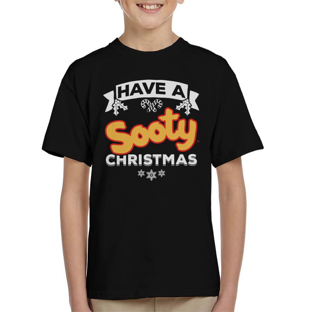 Sooty Christmas Have A Sooty Christmas Kids T-Shirt-ALL + EVERY