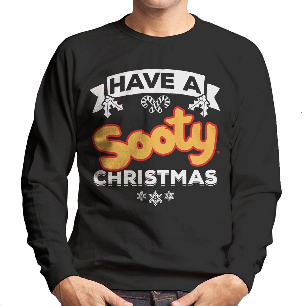 Sooty Christmas Have A Sooty Christmas Men's Sweatshirt-ALL + EVERY