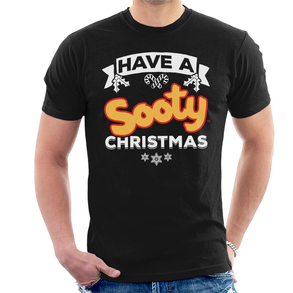 Sooty Christmas Have A Sooty Christmas Men's T-Shirt-ALL + EVERY