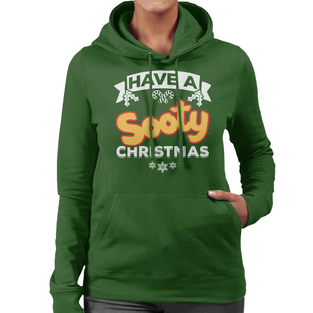 Sooty Christmas Have A Sooty Christmas Women's Hooded Sweatshirt-ALL + EVERY